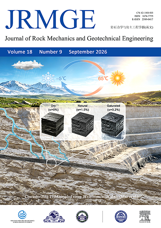 Journal of Rock Mechanics and Geotechnical Engineering journal cover