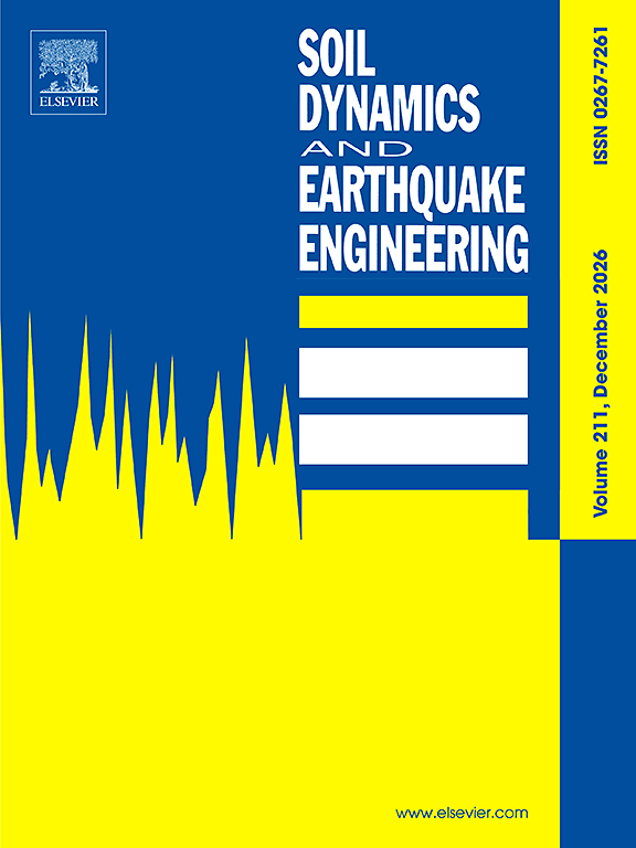 Soil Dynamics and Earthquake Engineering journal cover